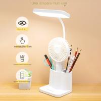 Lámpara De Mesa LED USB Con Protección Ocular 3 Colores Para Lectura Estudio Dormitorio Luz Nocturna Para Dormitorio - details 2