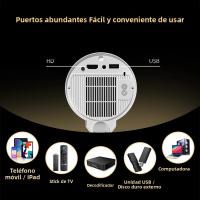 Proyector Inteligente Native 1080P Touyinger Con Android 13 WiFi Bluetooth Para Teatro En Casa Resolución Optica 1280x720dpi Luz LED 12000 Lumens - details 13