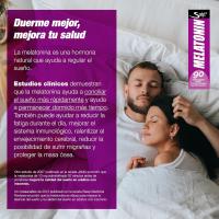 SCULPT - Melatonin, Melatonina para Dormir, Suplemento Sublingual, 90 Comprimidos x 180 mg Sabor Frutas del bosque - details 2
