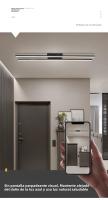 Lámpara De Techo LED Moderna Para Sala De Estar Decoración De Hogar Y Dormitorio Con Luz Variable De 3 Colores Instalación Suelta - details 4
