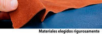 Cinturón de serraje en varios colores de piel para hombre fabricado en España Márquez Cinturones - details 2