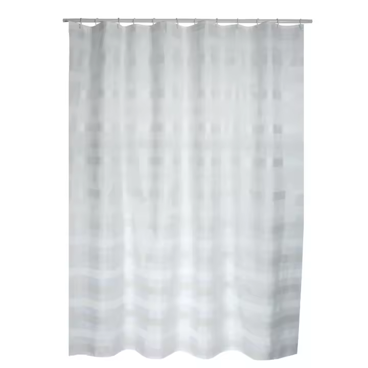 MSV Cortina de Baño Polyester 180x200cm Amalfi Diseño Moderno - 1