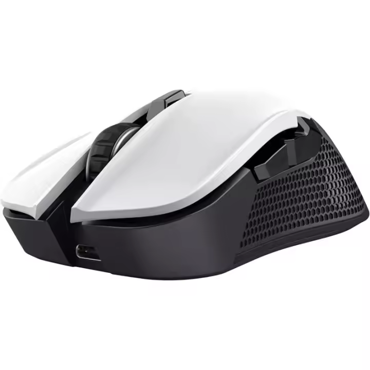 Trust GXT 923W YBAR Wireless Gaming Mouse 7200 DPI with RGB Lighting, Rechargeable Battery, Ergonomic Design, and 6 Programmable Buttons for Windows 10/11, Perfect for Gamers and Sustainable Play. - 1