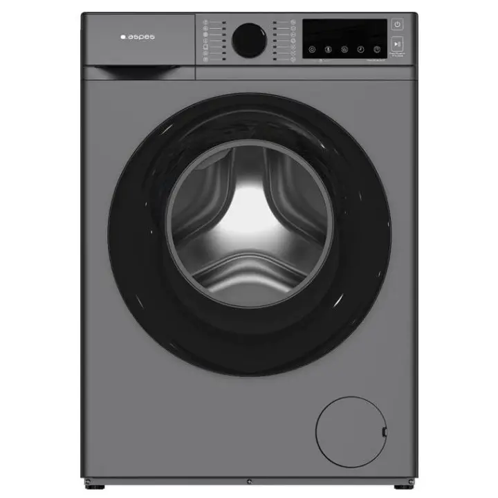 Aspes - Lavadora de carga frontal AL10401AIDVX de 10 kg, clase energética A y centrifugado a 1400 rpm con motor Inverter para uso doméstico eficiente y duradero - 1