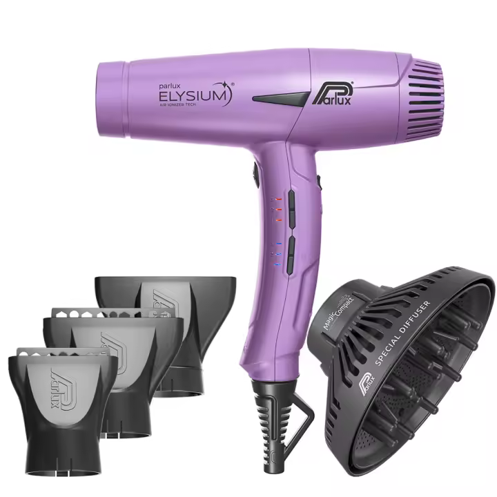 Parlux Elysium + Magic Compact Lila - secador de pelo con difusor - 1