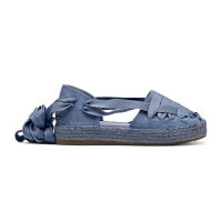 Calzados Soraia Sandalia Mujer Cuña Yute Espardeñas Planas con Lazos Moda Primavera y Verano Cómodas Elegantes ✅ Entrega 24/72h a España (península) - details 5