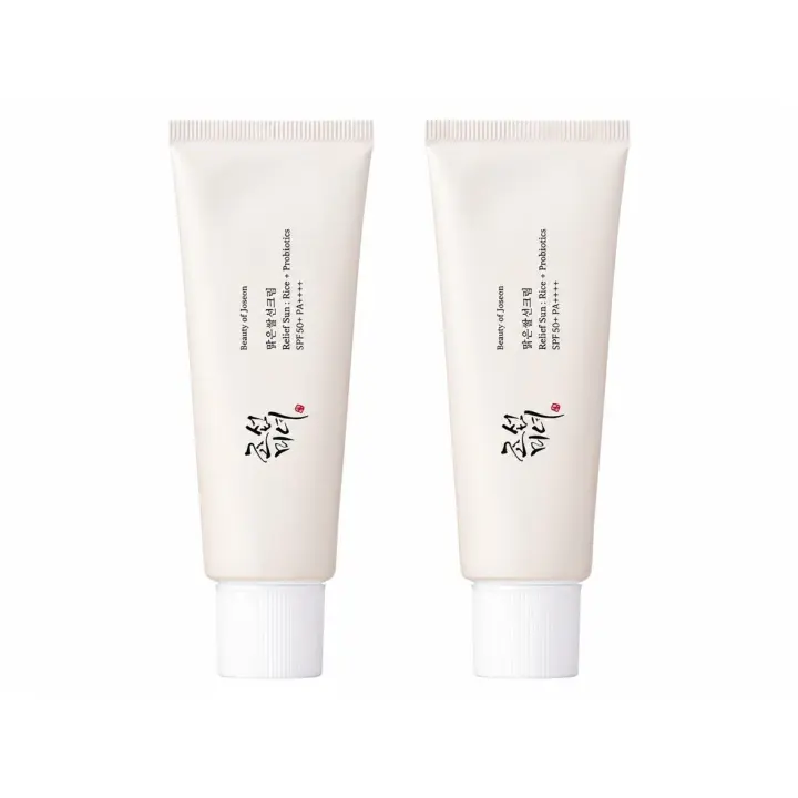 Beauty of joseon relief sun spf50 50 ml – sunscreen rice + probiotics, light and moisturizing Pack x2 - 1