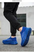 Zapatos De Diario Para Hombre Suela De Goma Plana Transpirable Y Duradera Zapatillas De Exterior Con Diseño Minimalista Talla Verdadera Para Verano - details 6