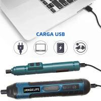 JANGKLIFE Destornillador Eléctrico Inalámbrico Recargable Con Batería De Litio 1300mah Mini Taladro 3.6V Herramienta De Reparación Doméstica - details 2