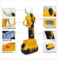 Tijeras Eléctricas De Podar Sin Cable 50mm Para Árboles De Fruta Bonsái Y Jardín Corte De Ramas Compatible Con Batería Dewalt 20V - details 7