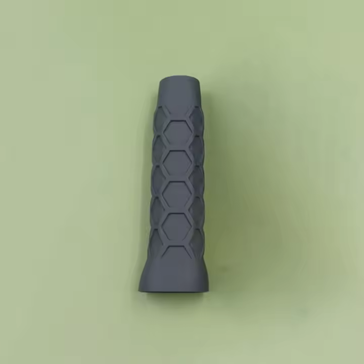 1pc Almohadilla De Silicona Antideslizante Y Absorbente De Choque Para Raqueta De Tenis Reutilizable Cubierta De Mano - 1