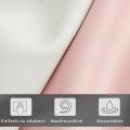 Cama Individual Tapizada 90x200 cm con LED y Cabecero Ajustable, PU Rosa - details 1