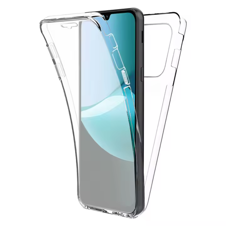 Funda para Xiaomi Redmi 15C Carcasa 360 Proteccion Completa 2en1 Delantera + Trasera Doble 2 Piezas Transparente - Meloenvias - 1