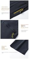 Pantalones De Deporte Al Aire Libre Para Hombres Secado Rápido Sueltos Y Elásticos Con Múltiples Bolsillos Transpirables Impermeables - details 8