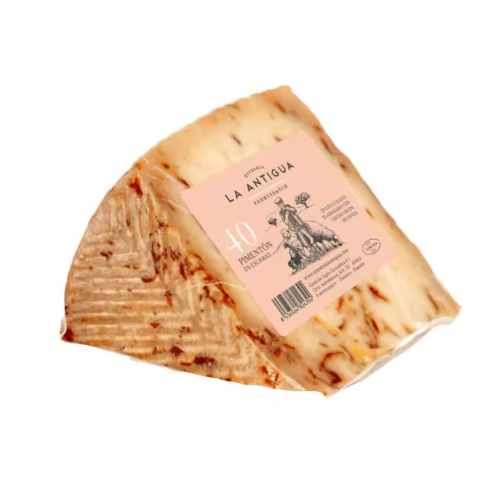 CUÑA DE QUESO CURADO de OVEJA (250 gr) - D.O.P Zamorano - Quesería La Antigua - Queso Gourmet - 1