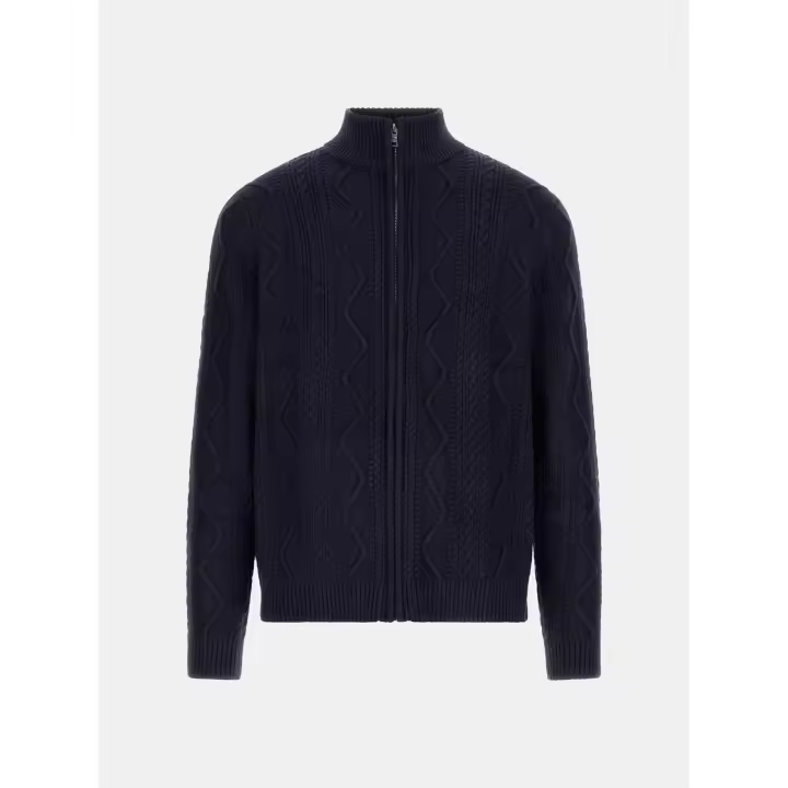 Chaqueta de punto de hombre Guess azul - 1