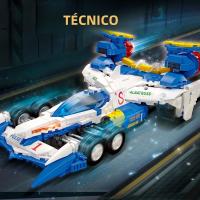 in STOCK Anime Future GPX MOC AKF-11 Modelo Asra-da Bloques De Construcción Set De Juguetes Para Adultos Compatible Con Lego Material ABS - details 0