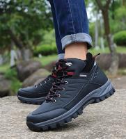 Botas De Invierno Para Hombre Calzado De Cuero De Alta Calidad Botines De Nieve Para Exteriores Y Senderismo Talla 39-46 - details 22