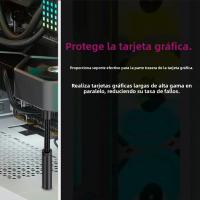Soporte De Tarjeta Gráfica GPU Vertical Aluminio Telescopio Giratorio Soporte Para Tarjetas De Video Montaje En Armario De PC Accesorio De Computadora - details 4