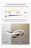 Lámpara Colgante LED Nórdica Para Comedor Pasillo Dormitorio Y Sala De Estar Iluminación Sencilla Creativa Y Personalizada - details 1