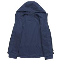 Chaqueta De Cierre Para Mujer Casual Con Capucha Color Sólido Transpirable Impermeable Y Antigolpes Para Camping Y Escalada Al Aire Libre - details 87