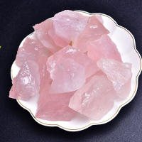 Specimen De Cuarzo Rosa Natural 100% Mineral De Alta Calidad Piedra Rosa Cristalina Para Cura Forma Irregular Roca Cruda Decoración De Habitación - details 11