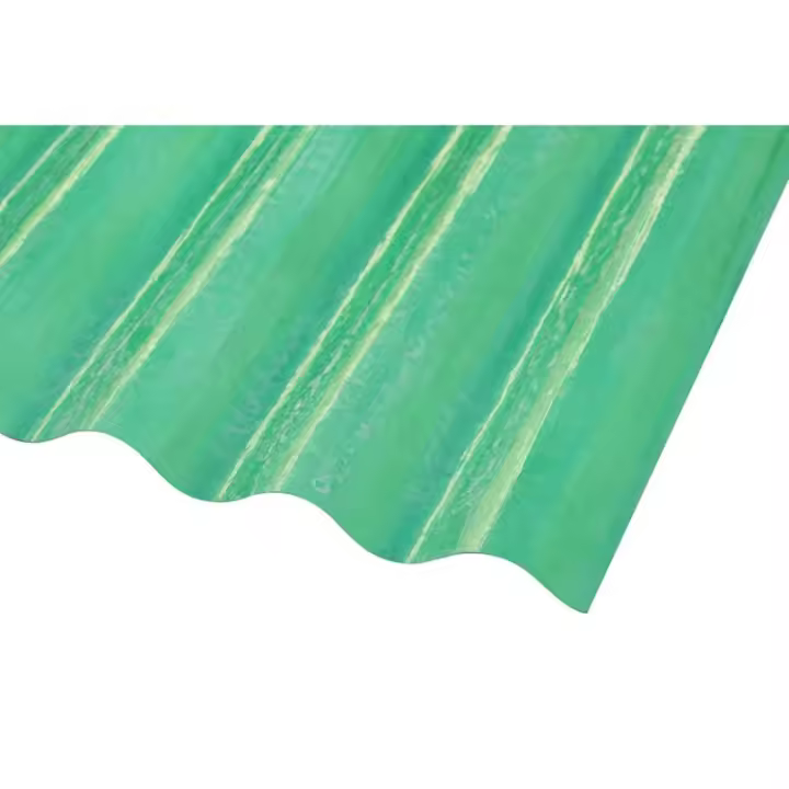IBEROGARDEN Chapa Ondulada De Poliéster VERDE Rollo De 5 Metros Lineales Por 2 M De Altura - 1