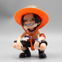 Figura De Anime One Piece Serie De Risa Ace Couchant 14cm Modelo Gk Estatua Para Coleccionistas Decoración De Escritorio Juguetes Regalos Para Niños Y Adultos - details 4