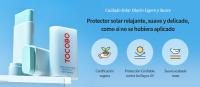 TOCOBO Cotton Soft Sun Stick SPF50+ PA++++ | Protector solar facial coreano matificante, vegano y sin brillos 19g - details 2