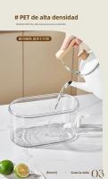 Hervidor De Agua Fría Para Camping De Verano Con Limón Té De Frutas Té De Flores Con Grifo Kettle De Aire Acondicionado De Crema 4L - details 6