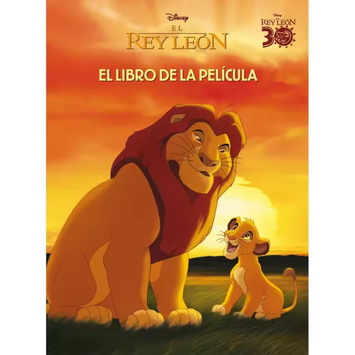 Libro EL REY LEON EL LIBRO DE LA PELICULA Editorial LIBROS DISNEY - 1