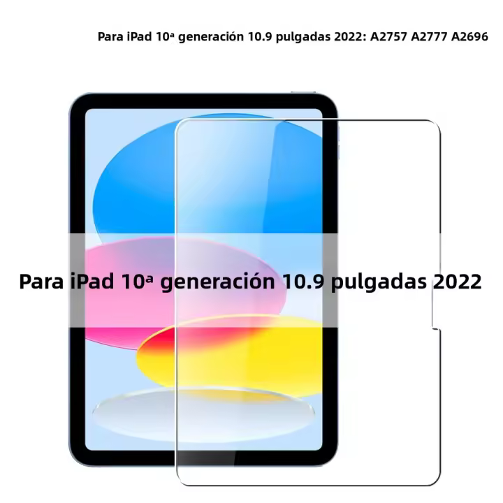 Protector De Pantalla De Vidrio Templado 2pcs Para iPad Air 13 11 2025 11th A16 10th Generación iPad 12.9 7th 8th 9th Mini 6 7 Film - 1