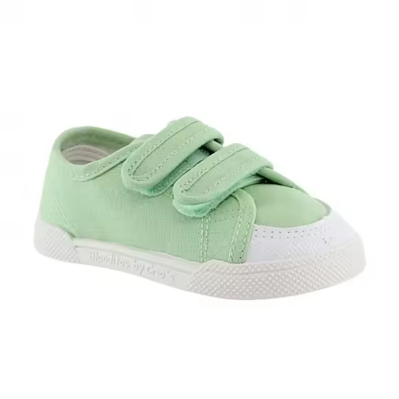 Zapatillas barefoot de lona Blanditos Coco Verde Blanditos ICRI25E84 - 1