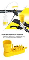 Herramienta De Mantenimiento De Frenos De Disco EZmtb Universal Metálica Para Cambio Y Inyección De Aceite Multifuncional Para Bicicletas - details 12