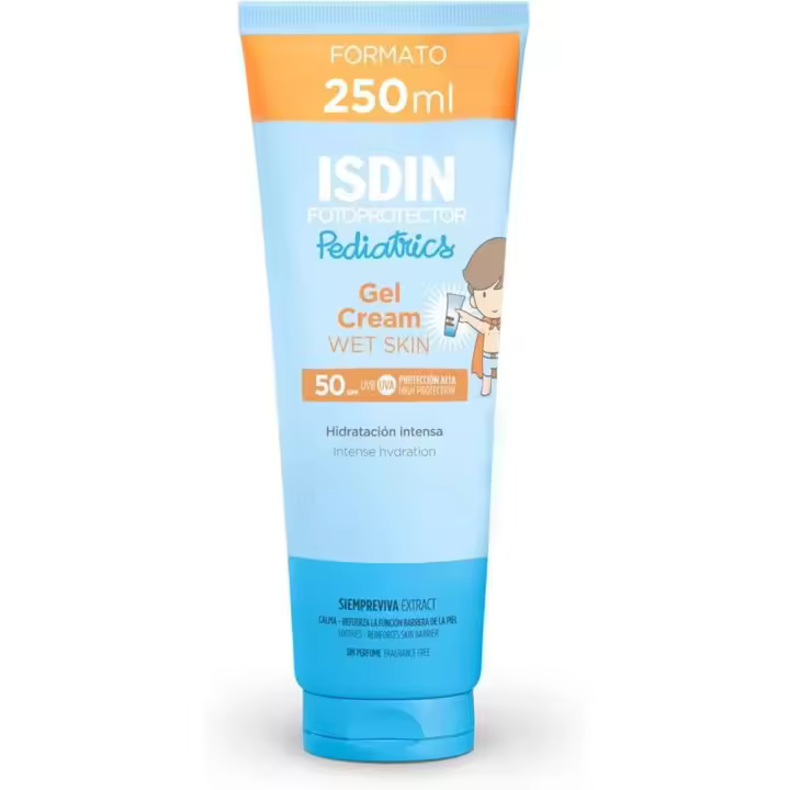 Isdin Pediatrics Gel Cream Wet Skin SPF50 250ml - 1