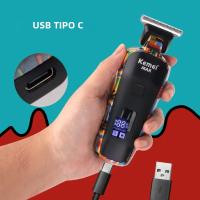 Kemei Afeitadora Eléctrica Para Hombres Trimmer De Pelo Profesional Corte De Barba Máquina De Corte De Pelo Afeitadora Eléctrica - details 1