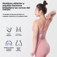 Banda De Resistencia Para Yoga Y Fitness Accesorios De Gimnasio De Goma Para Ejercicios De Cuello Y Estiramiento Para Mujeres - details 1