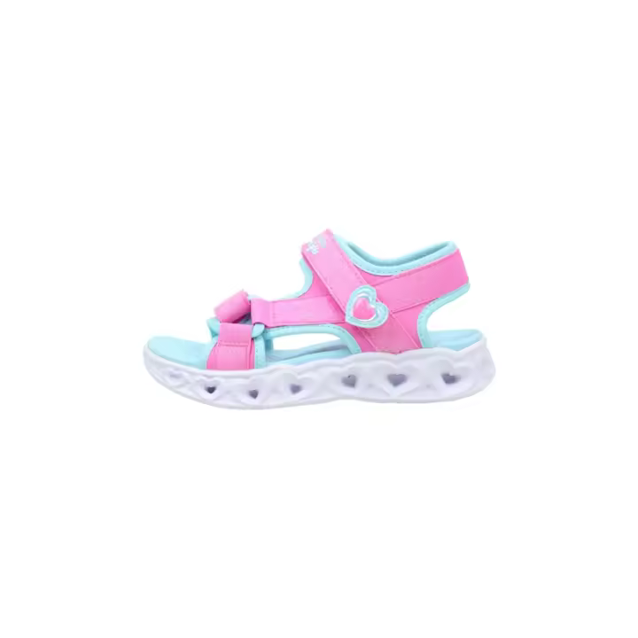 Skechers HEART LIGHTS SANDALS Sandalias Planas Niña Rosa - 1