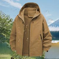 Chaqueta De Cierre Para Mujer Casual Con Capucha Color Sólido Transpirable Impermeable Y Antigolpes Para Camping Y Escalada Al Aire Libre - details 28