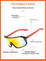 Gafas De Ciclismo Polarizadas SCVCN UV400 Para Hombres Y Mujeres Gafas De Sol Para Deportes Al Aire Libre MTB Ciclismo Al Aire Libre Gafas De Bicicleta De Carretera - details 3