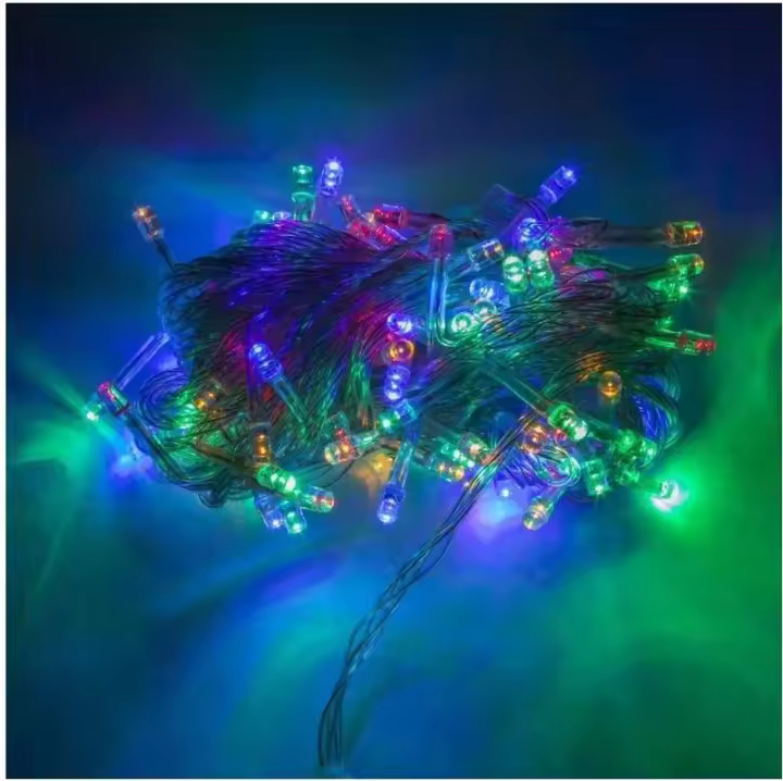 Guirnalda cordón LED uso doméstico 10m multicolor 220V - 1