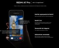 Teléfono Móvil Xiaomi REDMI A7 Pro 4G Smartphone, 4+64GB | 4+128GB, Pantalla inmersiva de 6,9", Batería masiva de 6000 mAh (typ), Impulsado por Xiaomi HyperOS, Potente procesador octa-core, Diseño elegante y refinado, Cámara dual de 13 MP con AI - details 8