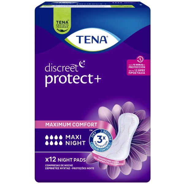 TENA Lady Maxi Night 1 12 uds Compresa Incontinencia