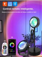 Lámpara De Proyección LED Inteligente Tuya Con Control Remoto IR Y App Smart Life Luz Nocturna RGB Para Fotografía De Fiesta Atmosfera - details 3