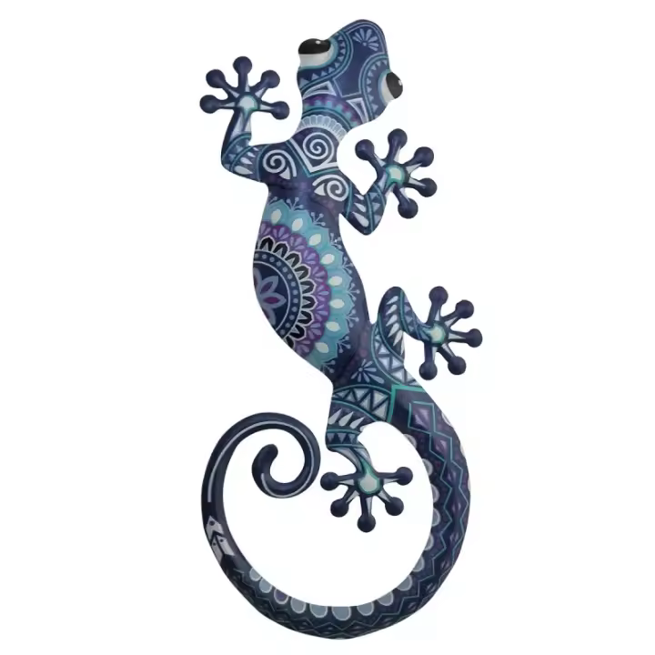 Signes Grimalt ORIGEN Home Decor Lagarto Jardin | Figura de Lagarto Gris - 30x14x1cm 32439 - 1