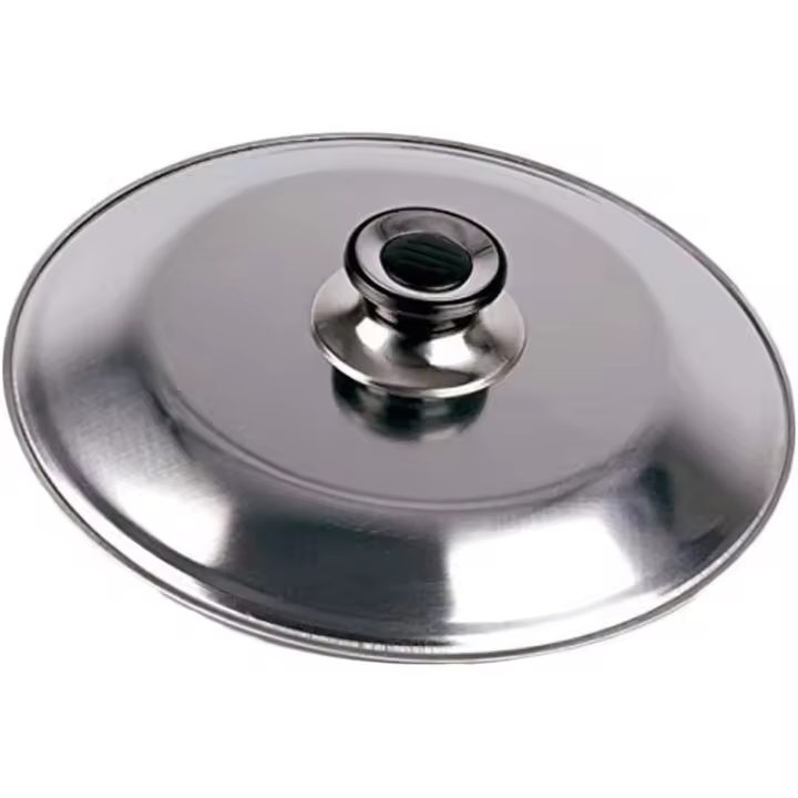 MAXHOME-Tapa giratortillas de Acero Inoxidable,Tapa Para Sartén y Tortillas,Para Voltear Tortillas Facilmente,Tapa Para Ollas o Para Tapar Platos 26cm,28cm,30cm - 1