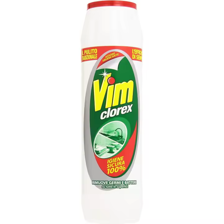 Vim Clorex - Limpiador desinfectante, higiene segura 750 g - 1