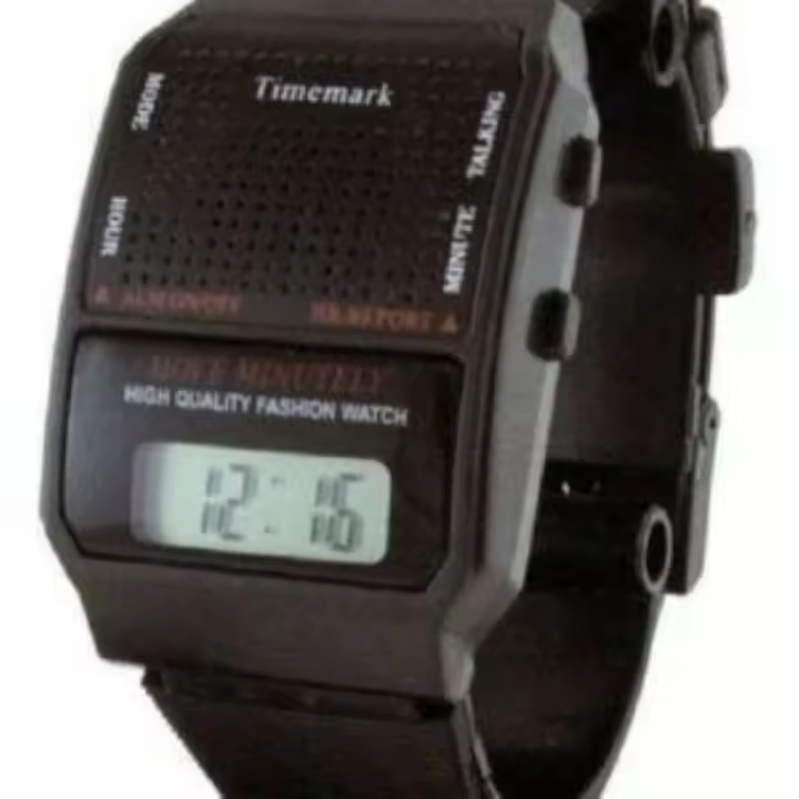 Reloj Parlante en Español para Personas Ciegas o con Baja Visión Timemark. - 1