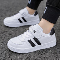Zapatillas De Niños Y Niñas Blanco Deportivas Casuales Para Escuela Y Caminar Antideslizantes Talla 28-39 Material Superior De Cuero Suela De TPR - details 13