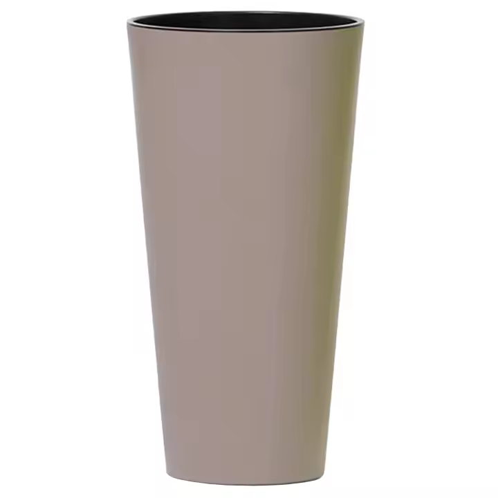 Prosperplast Maceta TUBUS SLIM 64L para Jardín, Diseño Elegante y Gran Capacidad - 1